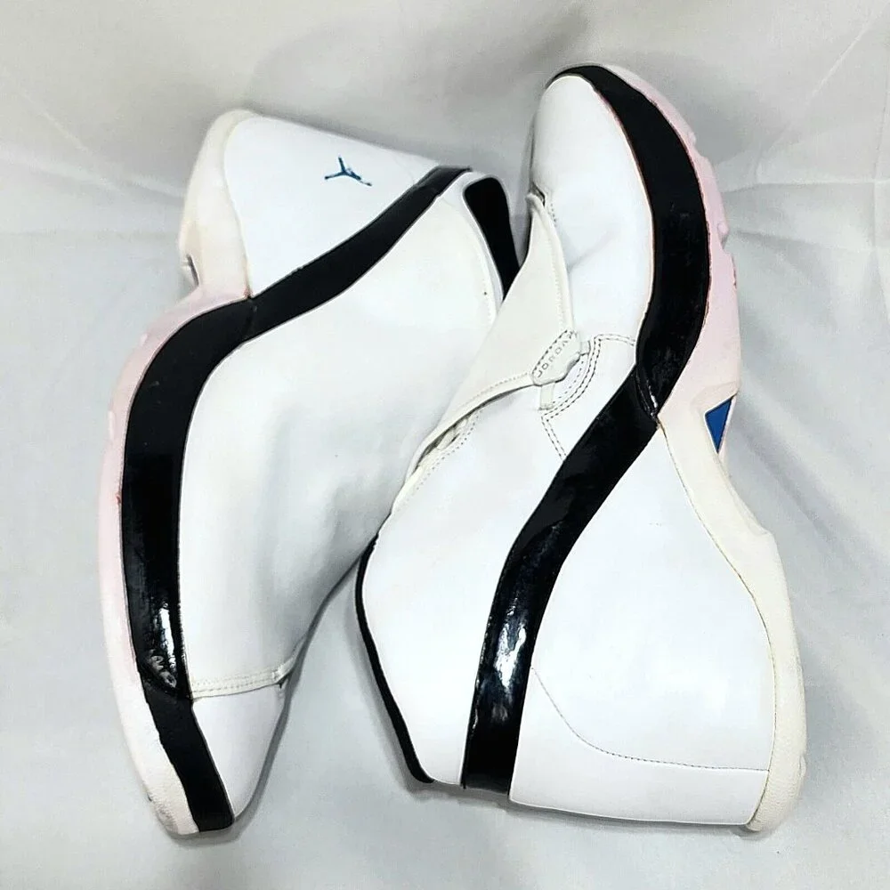 Jordan Jumpman Team J White Black OG 1999 Extremely Rare 136028-171 Mens Size 15
